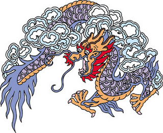 龙型图案_绘画_连天红(福建)家具有限公司