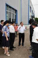 6月1日 中华人民共和国人力资源和社会保障部副部长、党组成员杨志明参观连天红