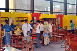 2011年6月17日-20日 2011中国国际商务文化节暨第二届中国(南宁)国际时尚博览会南宁国际会展中心隆重举行，连天红展区倍受关注