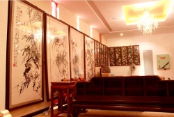 店内画墙1