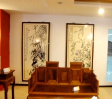 店内画墙2