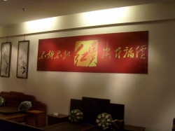 形象墙局部