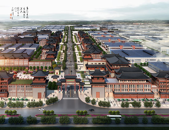 江西靖安连天红家具文化产业园项目正式启动